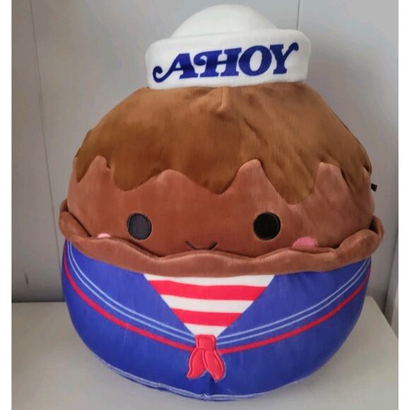 Stranger Things Netflix Squishmallow Collab 10” Plush ‘Ahoy Chocolate’ Exclusive - Picture 9 of 11